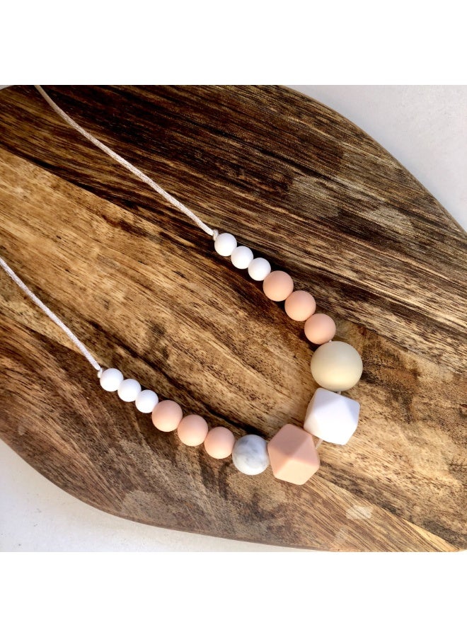 Desert Chomps Nova Necklace - Peach - Image 2