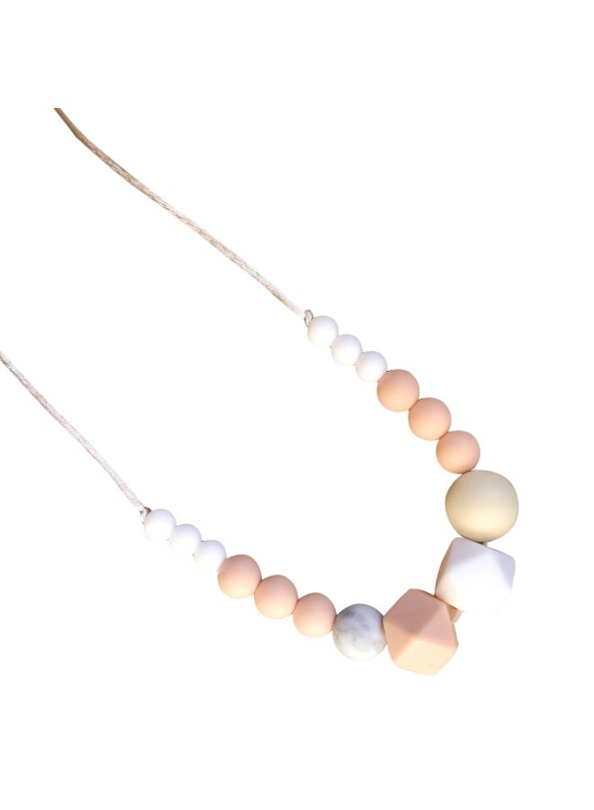 Desert Chomps Nova Necklace - Peach - Image 1
