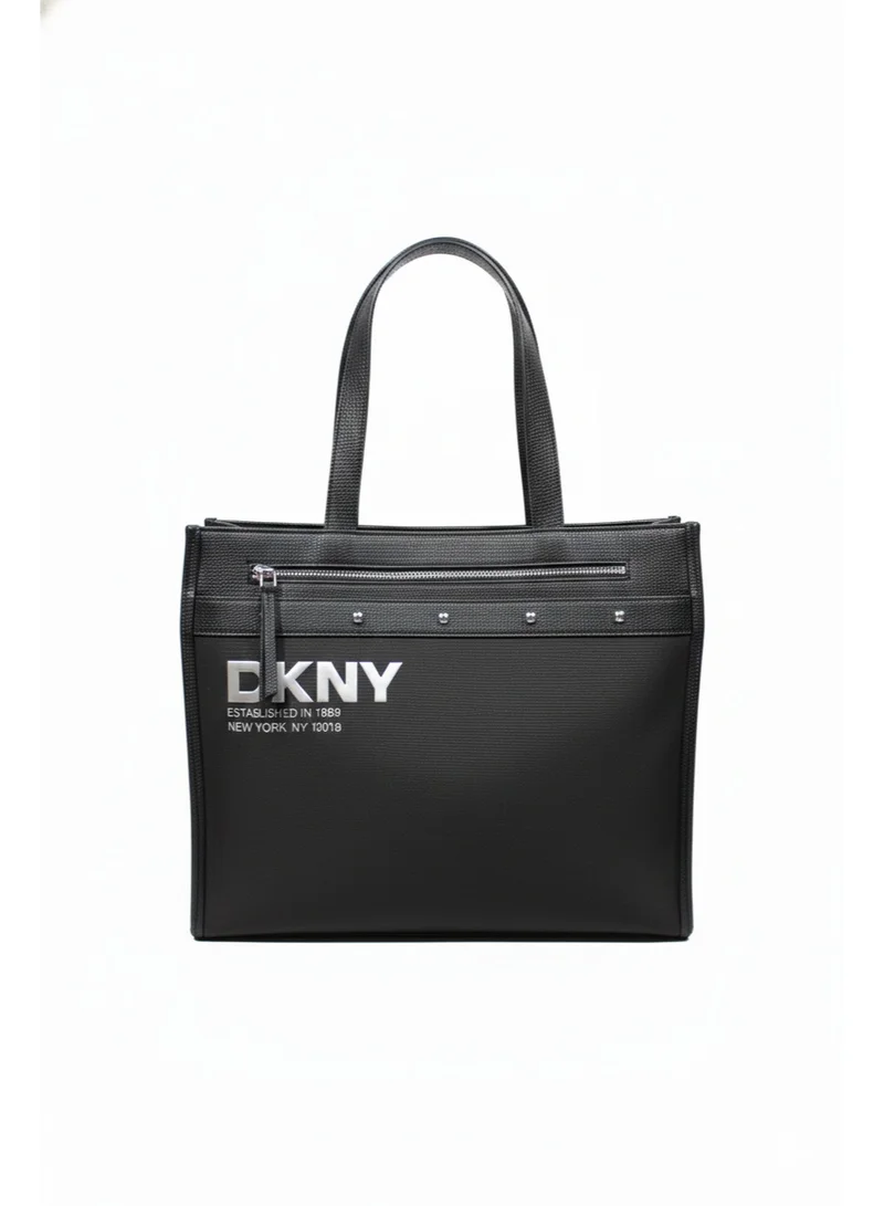 دكني حقائب يد وحقائب كتف نسائية من ريفيتس، حقائب كتف نسائية بمقبض علوي، لون أسود