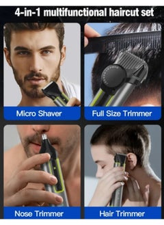 DOSCHER Men's Multifunctional Hair Clipper 4 in 1 Shaver Nose Hair Trimmer Set  - Image 3