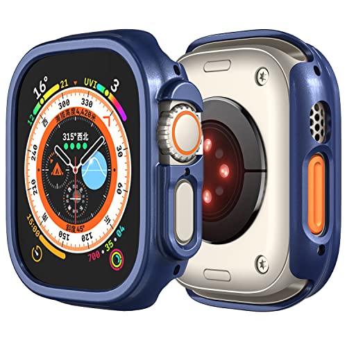 Yrzper Compatible with Apple Watch Ultra 3/2/1 49mm Hard PC Case Cover - Impact Resistant, Shockproof, All-Around Edge Protective Bumper Cover (9Pack) - Image 2