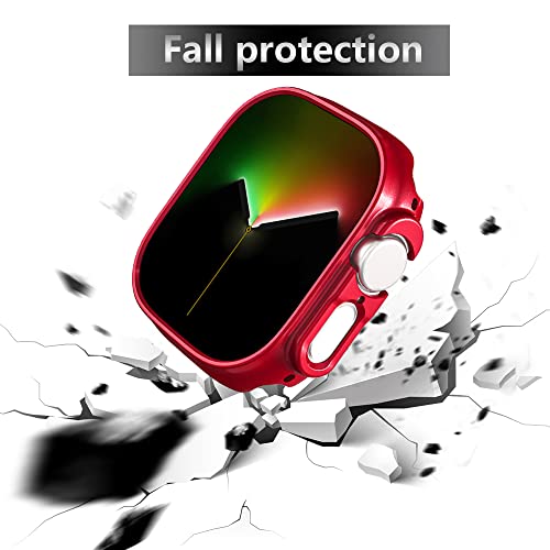 Yrzper Compatible with Apple Watch Ultra 3/2/1 49mm Hard PC Case Cover - Impact Resistant, Shockproof, All-Around Edge Protective Bumper Cover (9Pack) - Image 3