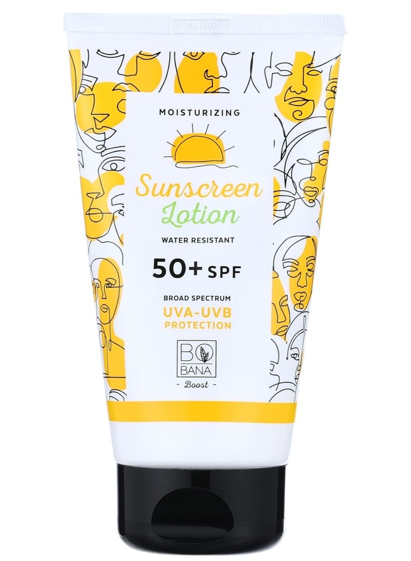لوشن واقي من الشمس مقاوم للماء بعامل حماية من الشمس 50 - 150 مل
