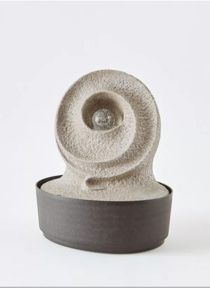 Belen Modern Fountain with Rolling Ball and LED Light 25x20x30 cm  - Image 5