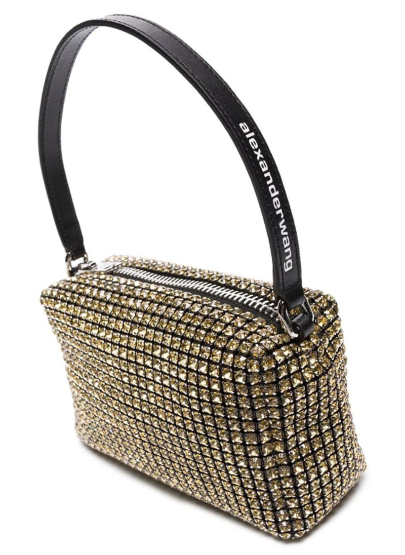 Alexander - ALEXANDER WANG Borsa Heiress  Wang in tessuto con strass - Image 1