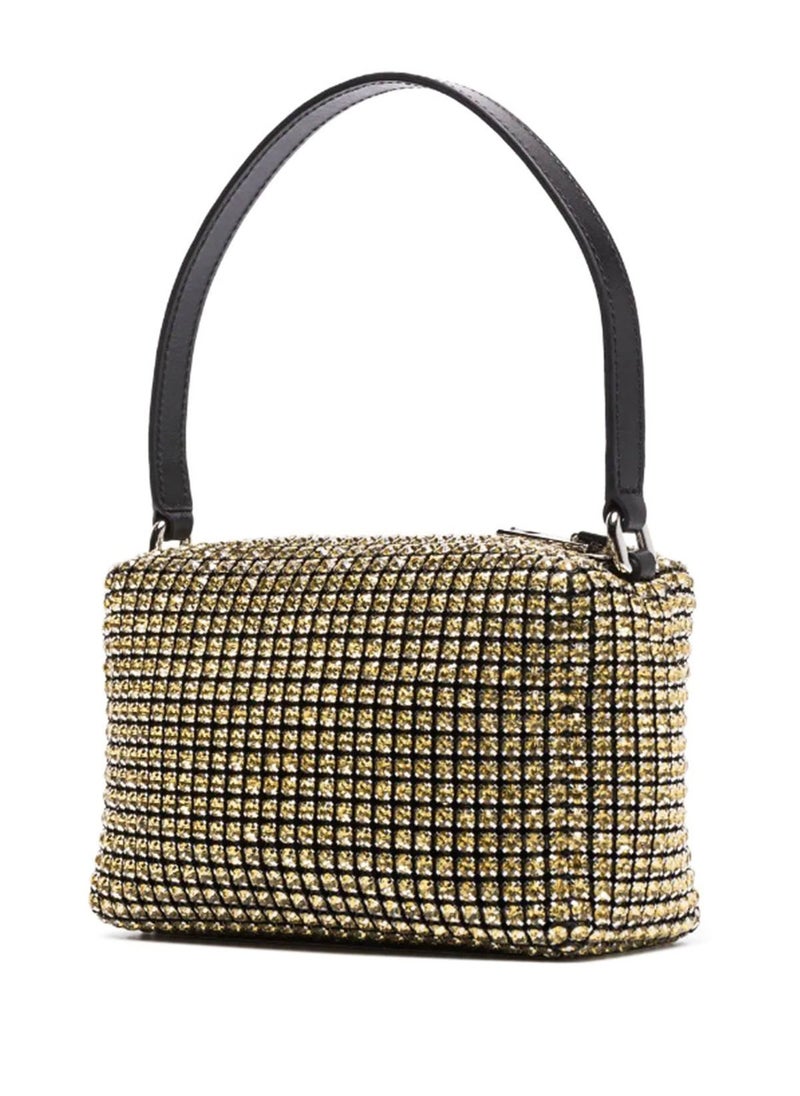 Alexander - ALEXANDER WANG Borsa Heiress  Wang in tessuto con strass - Image 1