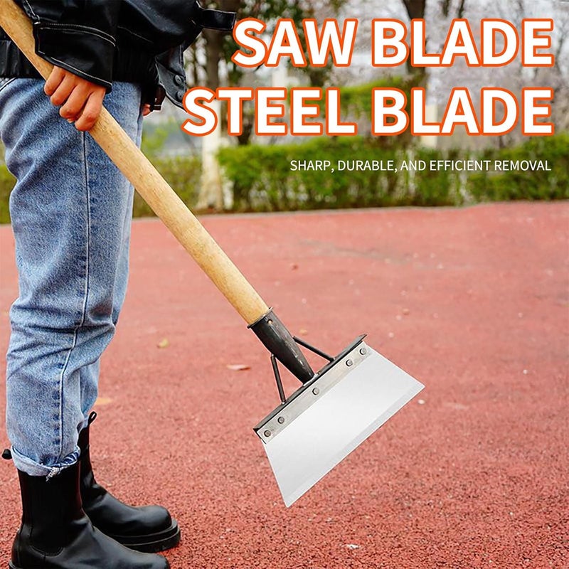 كلاراكو مجرفة تنظيف الحدائق متعددة الوظائف، مجرفة مسطحة لتجميل الحدائق، مجرفة مكشطة للحدائق، مجرفة يدوية من الجيل التالي (25 سم) - Image 4