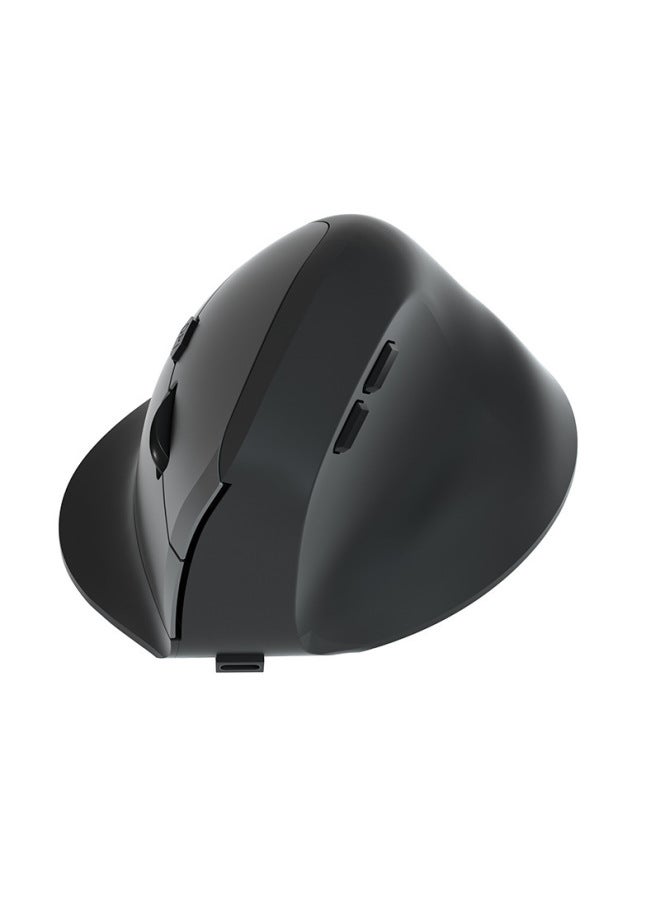 Wireless Vertical Mouse Ergonomic Charging Wireless Bluetooth Game Silent Vertical Mouse-Color: Ergonomic| Silent on| 〖battery Model (bring Your Own 2 Aa Batteries)〗 - Image 1