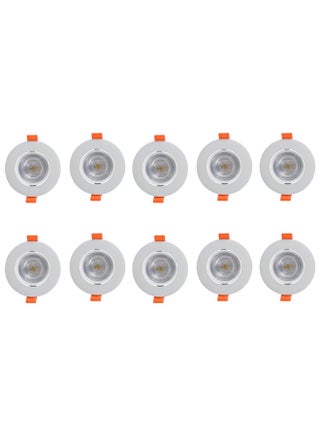 (عدد10) سبوت داخل الجبس فتحة 7 سم جسم ابيض بلاستك 5 وات اضاءة 3 حركة ( ابيض - ورم - كول ) - اضاءة ( ابيض-ورم-كول ) - pzsku/ZFBCD404EBEE413663724Z/45/1746703716/d996d02c-06b8-4241-9237-80b03d2995a6