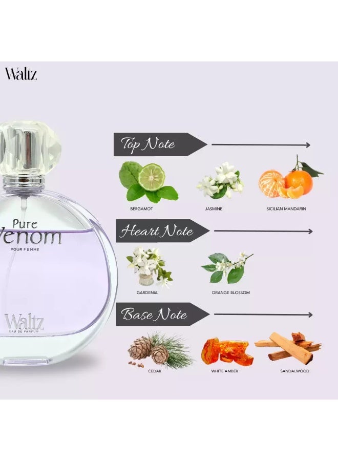Waltz عطر والتز بيور فينوم للنساء - 100 مل - Image 4