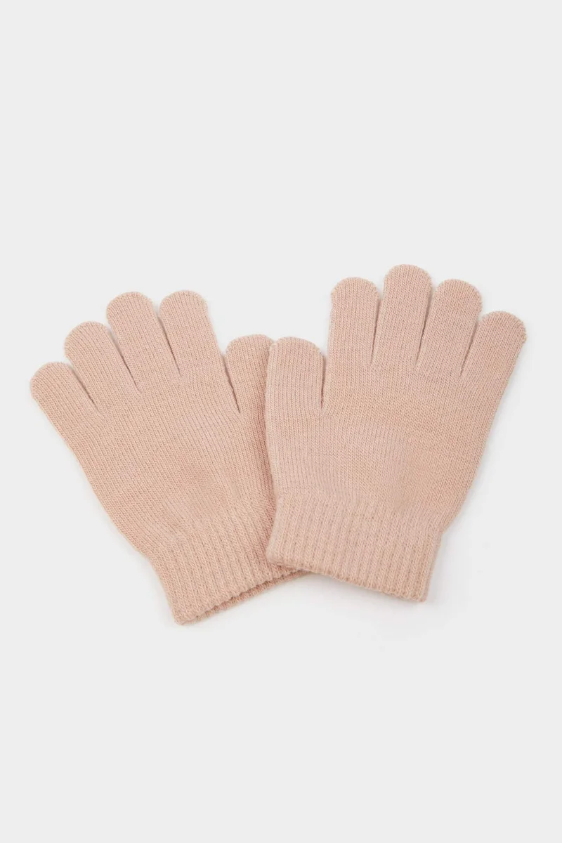 ديفاكتو Girl Knitwear 3 piece Gloves