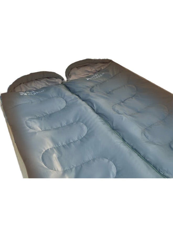 MOBIGARDEN Sleeping Bag, Outdoor Camping Splicing Single Warm Sleeping Bag Youyun 2.0 Nx23562007, Rock Gray/Right - Image 3