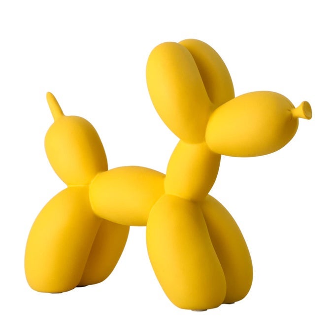CREATIVE BALLOON DOG SCULPTURE MODERN HOME DECORATION TRENDY ANIMAL ART ORNAMENTS COLLECTION FIGURINE BEDROOM LIVING ROOM OFFICE DESKTOP RESIN DECORS