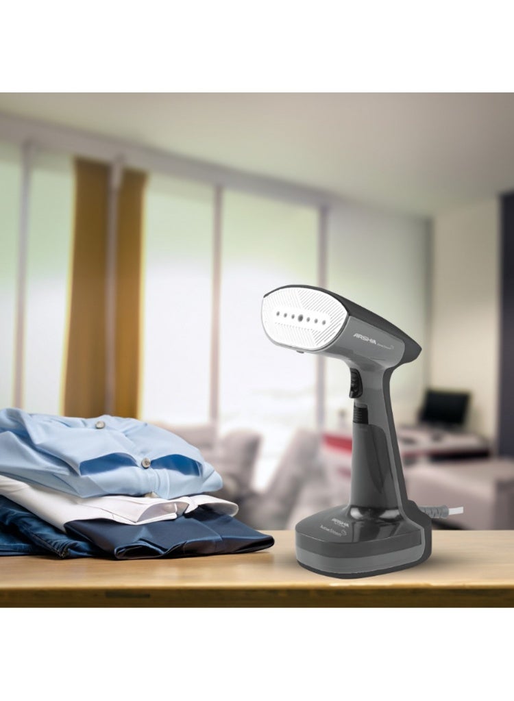 Arshia German Handheld Steam Iron 1800 Watts - Black - Image 2