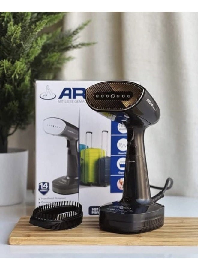 Arshia German Handheld Steam Iron 1800 Watts - Black - Image 4