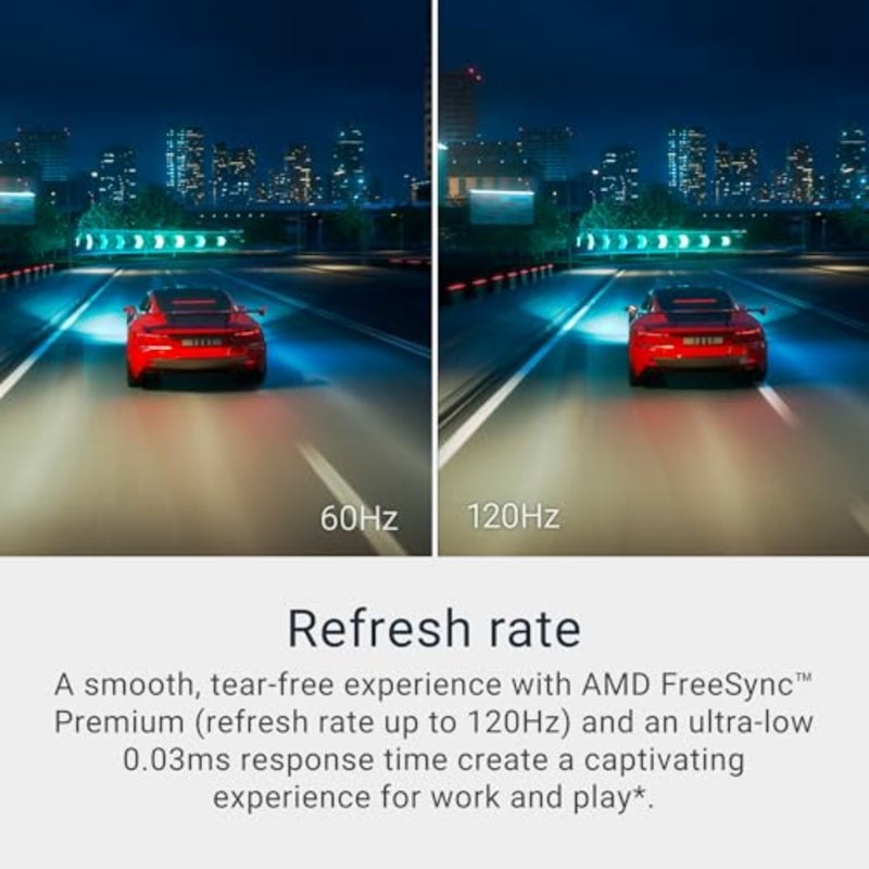 34 شاشة S3425DW، WQHD VA، 120 هرتز، FreeSync Premium، Eye Comfort HDR10، مضادة للتوهج، سطوع 300 شمعة/م2، تباين 3,000:1، 95 DCI-P3، مكبرات صوت 2x10 وات، توصيل طاقة USB-C بقدرة 65 وات - Image 4