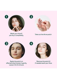 Mountainor ® Acne Pimple Patch - Hydrocolloid + Tea Tree Oil Potent Spot Cover, Fast Breakout Healing, Overnight Removal Of Acne Gunk, Waterproof Invisible Patches, Safe & Certified 36 Patches.  - Image 4