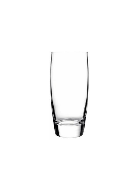 Luigi Bormioli Michelangelo 20 oz Beverage Glasses - Large Capacity, Crystal-Clear Design - Fine Laser-Cut Rims, Ideal for Various Beverages, Dishwasher Safe, Made in Italy (Set of 4)