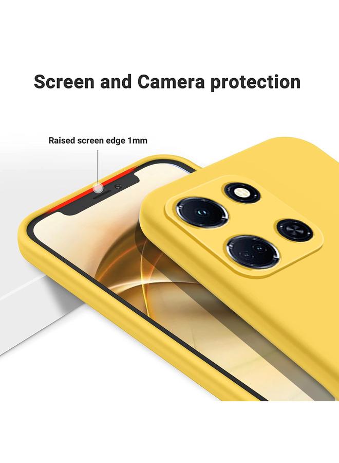 Zaboon Case For Infinix Note 30 4G / 5G Pure Color Liquid Silicone Shockproof Phone Case - Image 3