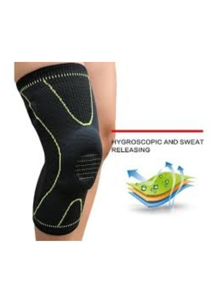 سيبوت دعامة ركبة مرنة عدد 2 قطعة من SIBOTE، مصنوعة من قماش مطاطي مريح يسمح بمرور الهواء، تدعم الركبة وتخفف الضغط على المفصل بفضل الوسادة السيليكونية، كما تساعد على منع الانزلاق أثناء الحركة. مناسبة للرياضة والاستخدام اليومي لتوفير الثبات والراحة. ✅ - Image 2