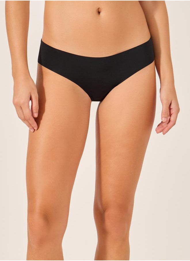 Styli Women Multicolor Solid Bikini Briefs  - Image 3