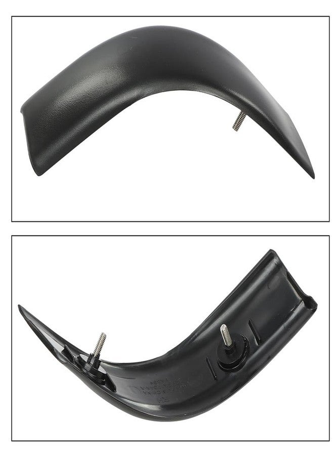 PIT66 Black RH & LH Corner Roof Moldings, Compatible with Ford F250 F350 F450 F550 Super Duty 1999-2007 Regular & Crew Cab YC3Z-2551729-PTM, Not Fit Extended Cab - Image 5