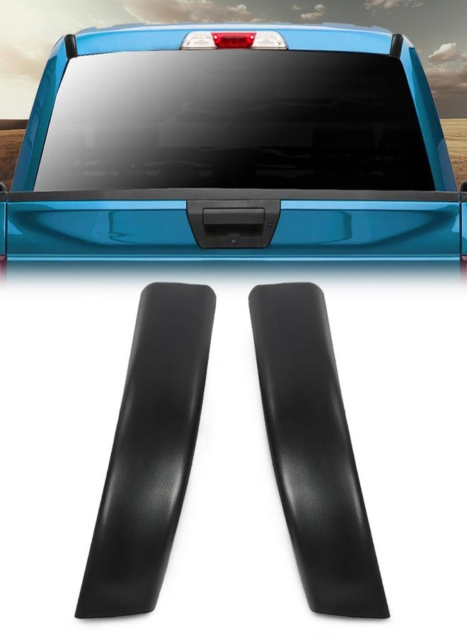 PIT66 Black RH & LH Corner Roof Moldings, Compatible with Ford F250 F350 F450 F550 Super Duty 1999-2007 Regular & Crew Cab YC3Z-2551729-PTM, Not Fit Extended Cab - Image 1