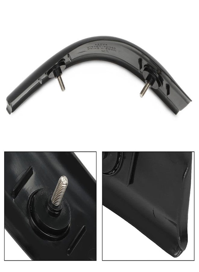 PIT66 Black RH & LH Corner Roof Moldings, Compatible with Ford F250 F350 F450 F550 Super Duty 1999-2007 Regular & Crew Cab YC3Z-2551729-PTM, Not Fit Extended Cab - Image 4