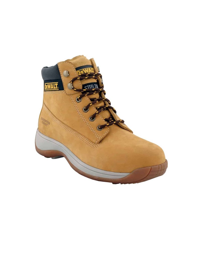 DEWALT Dewalt Full Grain Leather Apprentice Safety Shoes Honey-Dual Density anti bacterial insole EU 43  - Image 2