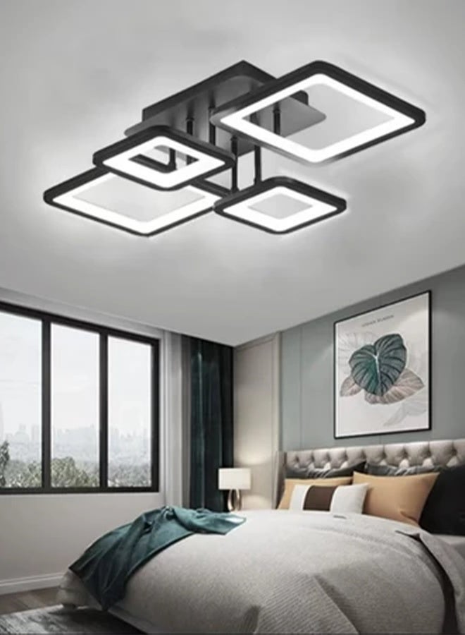 Acrylic ceiling pendant lamp for living room | Nordic minimalist, elegant and fashionable, luxurious style | Suitable for living room, bedroom, dining room and study room lamps - Image 2