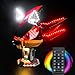 LocoLee Light Compatible with Lego Shadow The Hedgehog 77000 Lighting Set Accessories Compatible with Lego 77000 No Models Only Light Light Control Version - Image 2