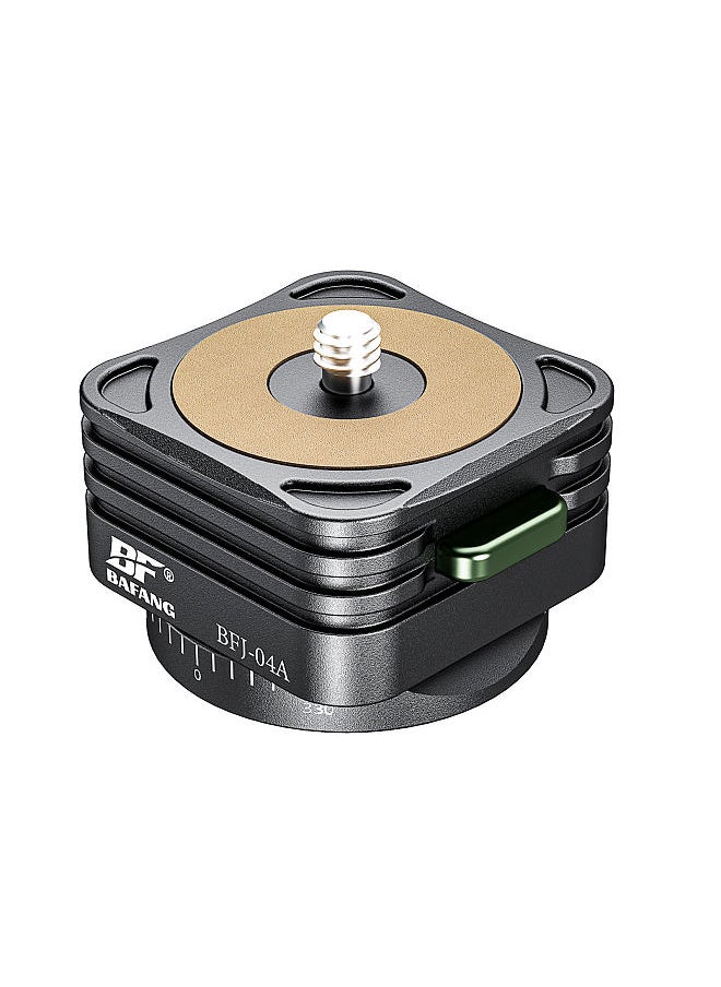 BAFANG - BFJ-04A Quick Release Plate System QR Mount Plate Camera Tripod Mount Aluminum Alloy 360° Rotatable with 1/4 Inch Screw 3/8 Inch Thread for DSLR Camera Tripod Slider - Image 1