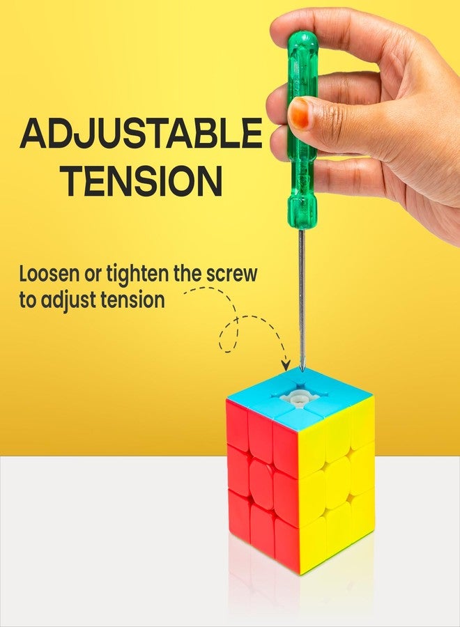 Cubelelo Drift 2x2 & 3x3 Cube Gift Box Combo | 2-in-1 Puzzle Toy Game Set for Children Kids & Adults Ages 4 5 6 & Above | Double the Challenge, Twice the Fun | Ultimate Value Saver Combo - Image 4