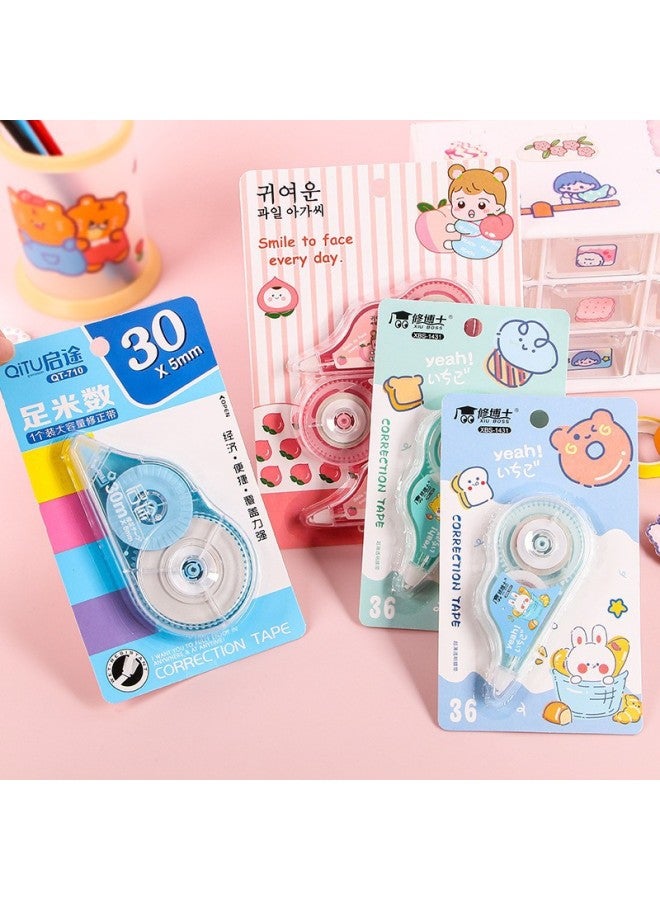 HELPS Creative Large-capacity Correction Tape Cartoon Cute Correction Tape Girl Heart High-value Student Correction Tape Stationery - Image 3