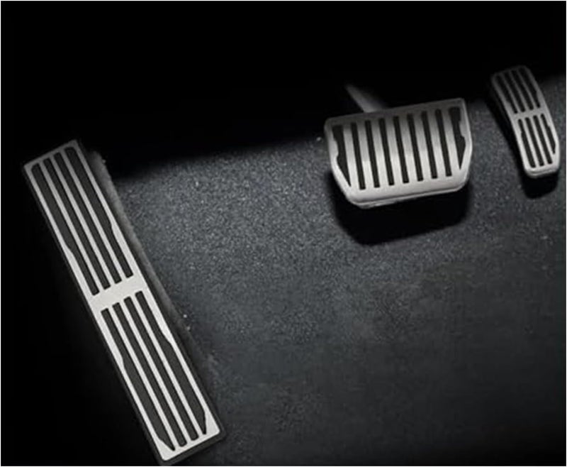 Wivplex Stainless Steel Car Pedal Pad Cover Set for Jaguar - Image 2