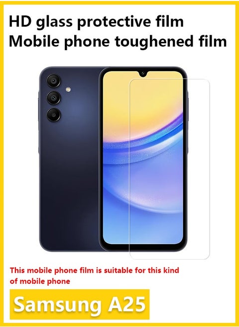 Mobile Phone Tempered Film Samsung A25 Galaxy HD Glass Protection Explosion-Proof Anti-fingerprint Mobile Phone Film