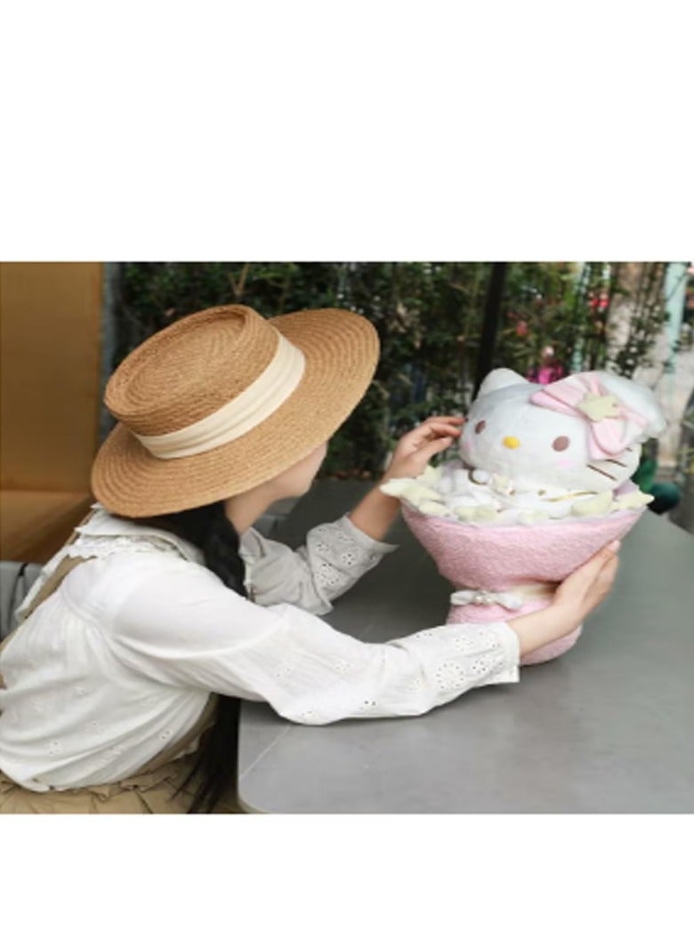 general 2-In-1 Cartoon Hello Kitty Bouquet Doll Plush Girl Gift - Image 3