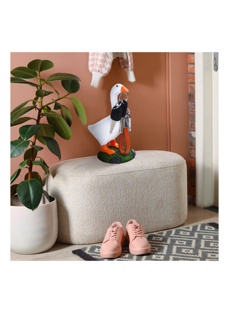 SYOSI Goose Magnetic Key Holder Aesthetic Desk Accessory for Room Decor Kawaii Vibes Convenient Bedroom Gadgets Porch Gifts friends - Image 3