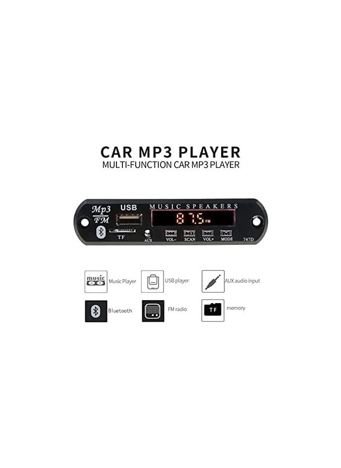 ماركة غير محددة - جهاز MP3 وبلوتوث وUSB وميموري وايه يو اكس وراديو اف ام - Image 1