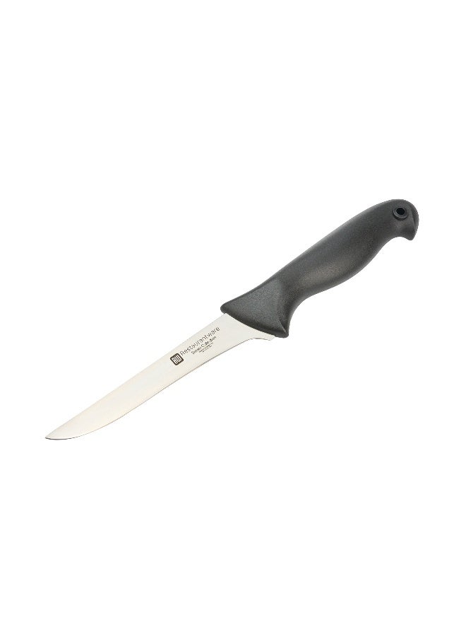 Restaurantware Sensei 6 Inch Boning Knife, 1 With Colored Coded Pins Fillet Knife - High-Carbon, Stain-Resistant, Black German Steel Knife For Fish, Ergonomic Handle, For Fish, Vegetables Or Entrees  - Image 2