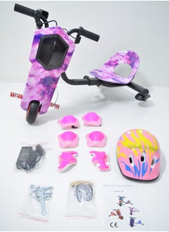 Generic Electric Scooter Drift Small with a Power of 36 Volts with a Helmet Protection for the Knees Elbows and Wrists. It has Two Esper Keys and Wonderful Lighting Under the Seat and From the Front  - Image 2