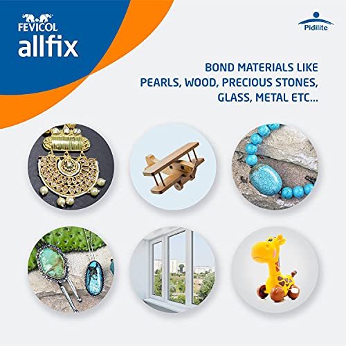 Pidilite Multi-Purpose Allfix Clear & Non-Staining Adhesive (20ml) - Image 5