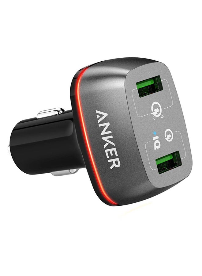 شاحن سيارة باور درايف بمنفذي USB