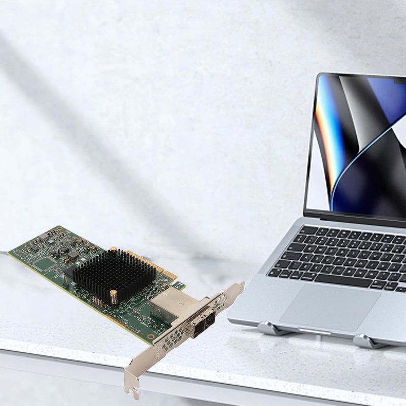 بطاقة تحكم RAID LSI 9300 8e المحترفة 12G الخارجية PCIe SAS SATA HBA لجهاز الكمبيوتر - Image 4