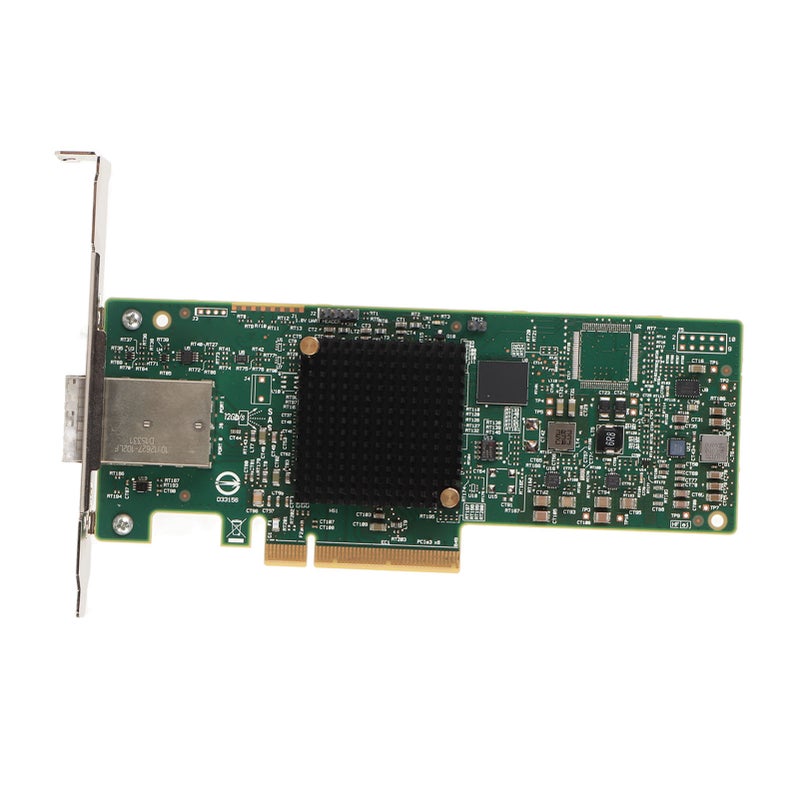 بطاقة تحكم RAID LSI 9300 8e المحترفة 12G الخارجية PCIe SAS SATA HBA لجهاز الكمبيوتر - Image 1