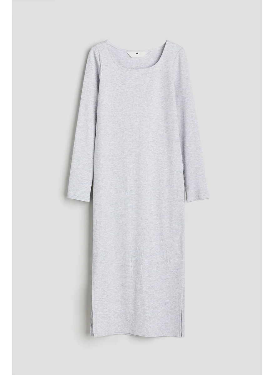 H&M Ribbed Midi Dress