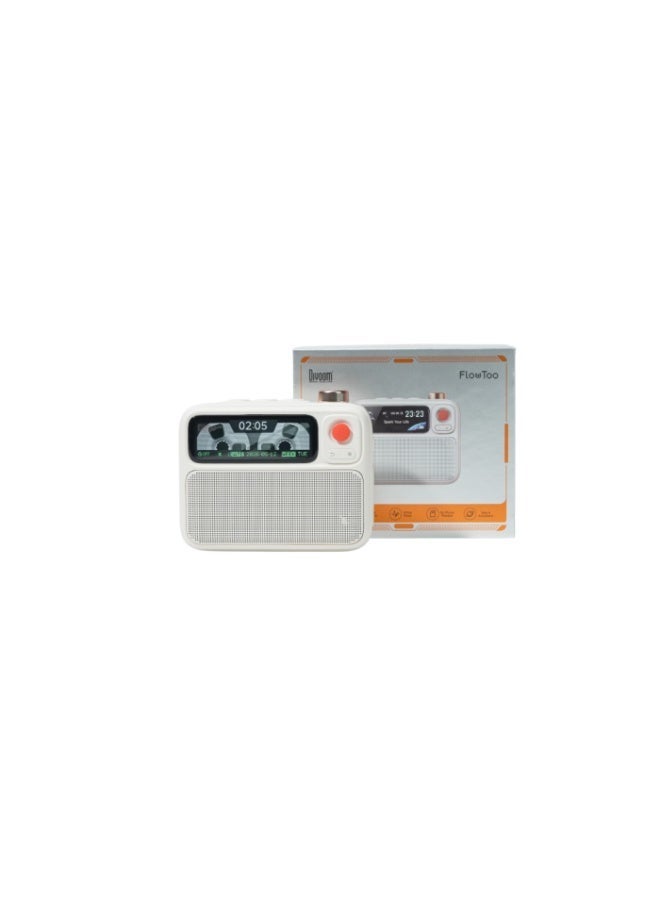 Divoom FlowToo Multifunctional Bluetooth Speaker - White - Image 5