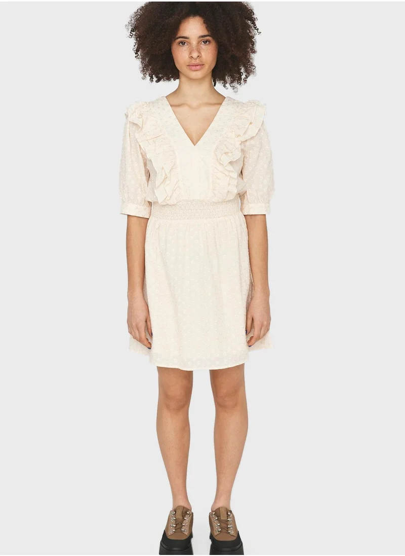 NOISY MAY Ruffle Detail Dress