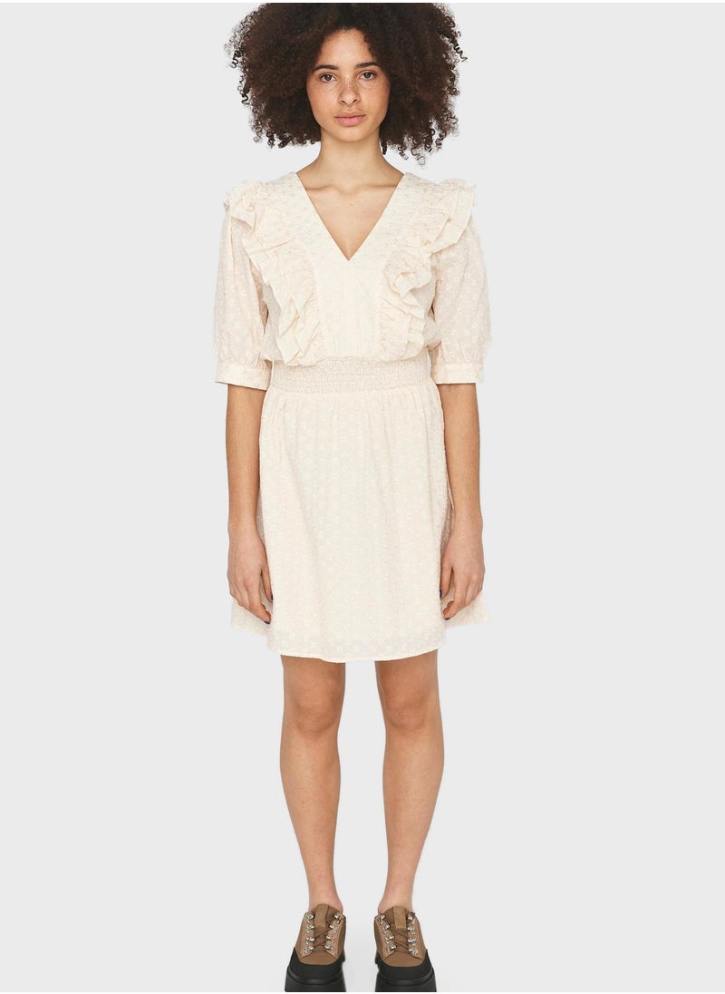 NOISY MAY - Ruffle Detail Dress - Image 1
