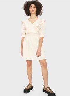 Ruffle Detail Dress